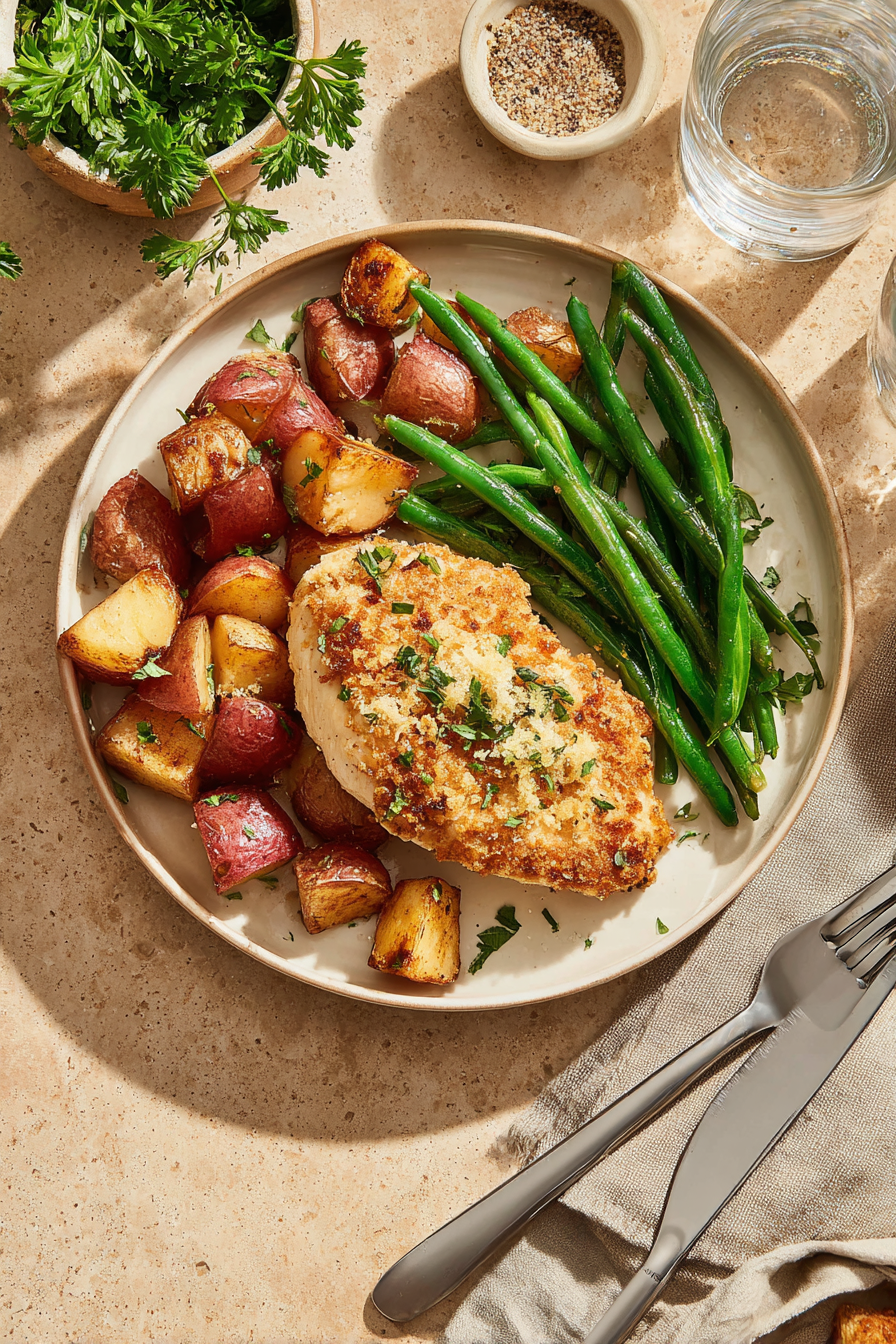 The Best Parmesan Crusted Chicken Sheet Pan Recipe 6