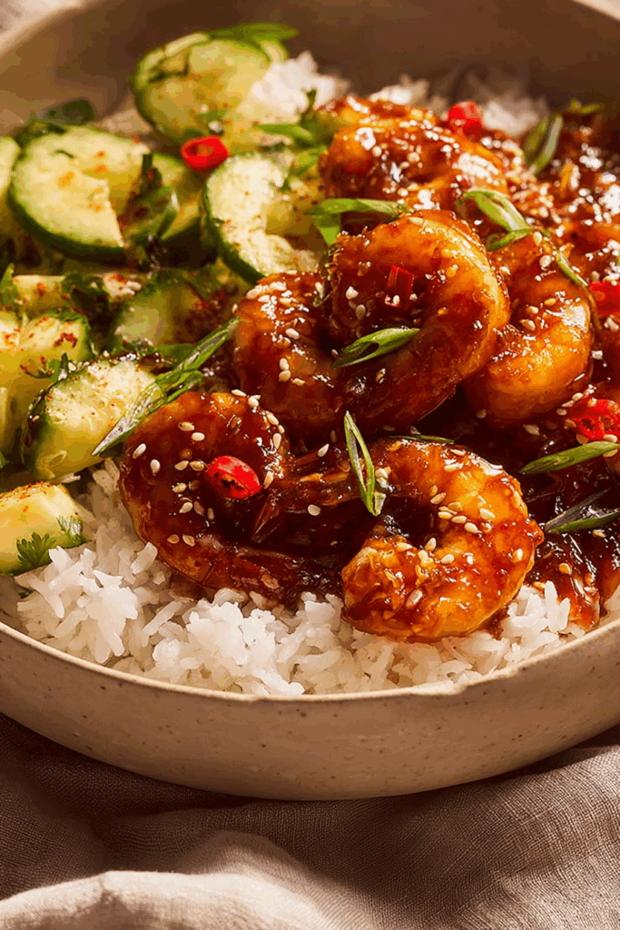 The Perfect Asian Chilli Garlic Prawns (Shrimp)