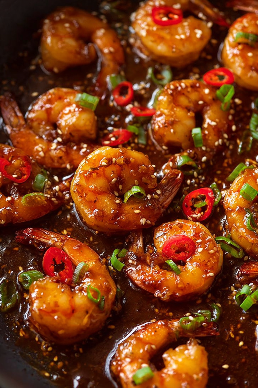 The Perfect Asian Chilli Garlic Prawns (Shrimp)