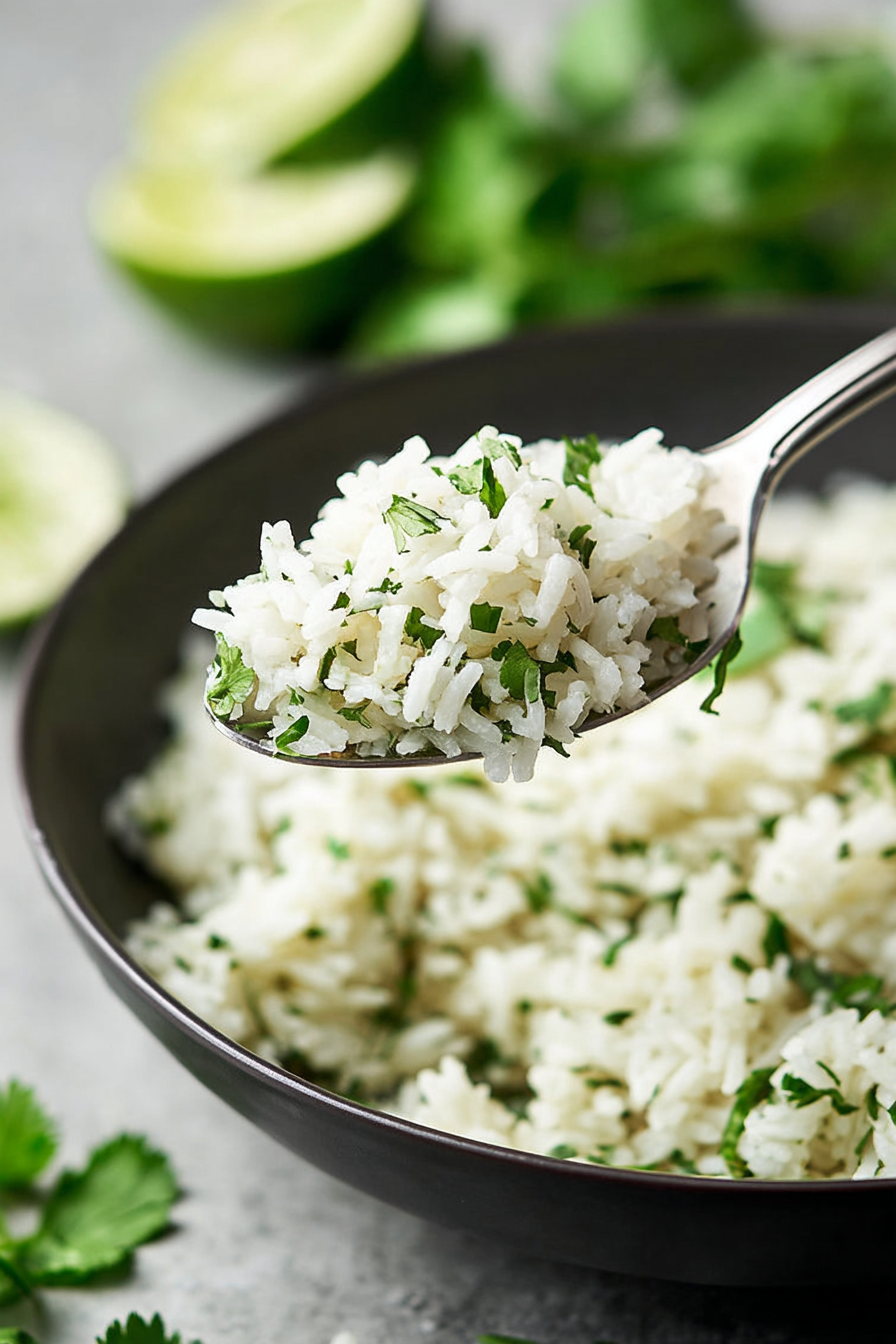 The Perfect Cilantro Lime Rice The Perfect Cilantro Lime Rice