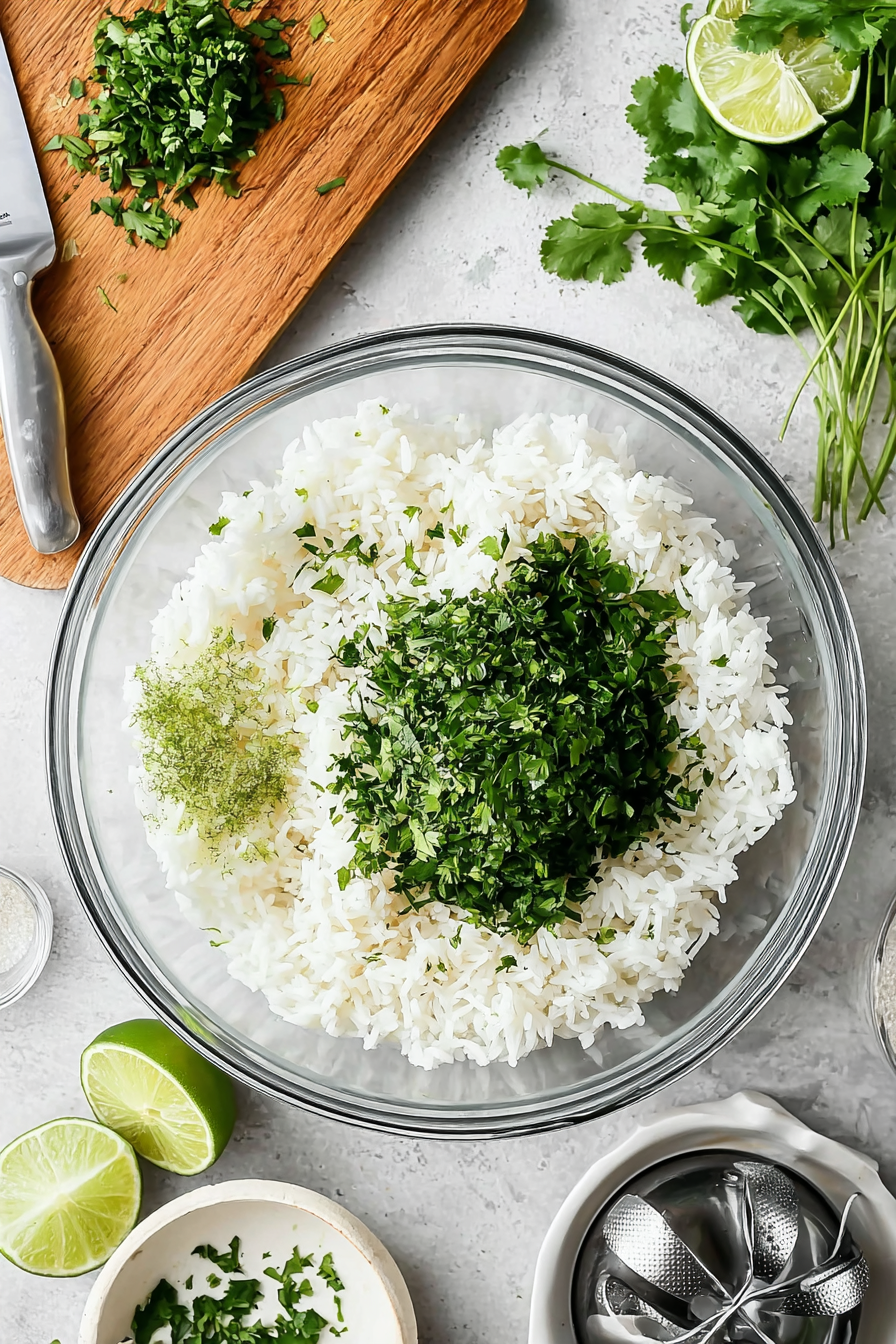 The Perfect Cilantro Lime Rice The Perfect Cilantro Lime Rice