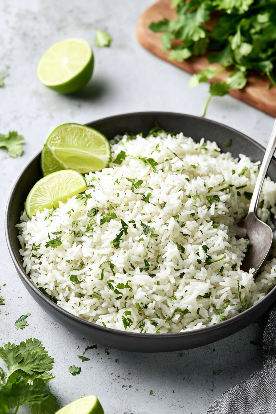 The Perfect Cilantro Lime Rice The Perfect Cilantro Lime Rice