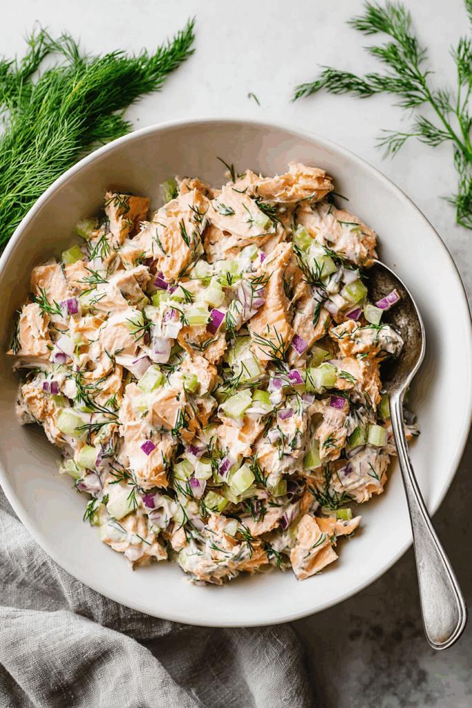 The Perfect Flaky Salmon Salad The Perfect Flaky Salmon Salad