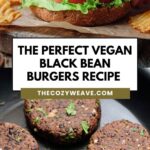 The Perfect Vegan Black Bean Burgers Recipe