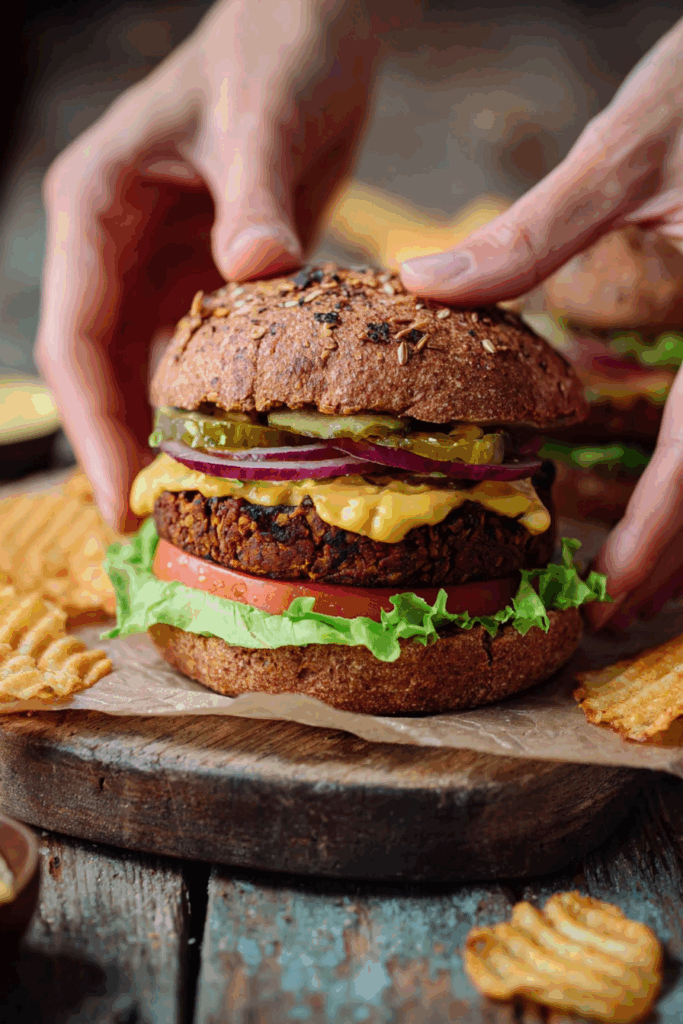 The Perfect Vegan Black Bean Burgers Recipe The Perfect Vegan Black Bean Burgers Recipe