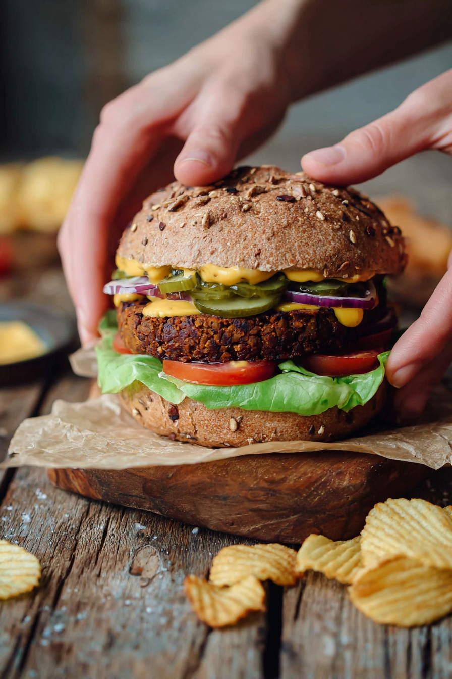 The Perfect Vegan Black Bean Burgers Recipe