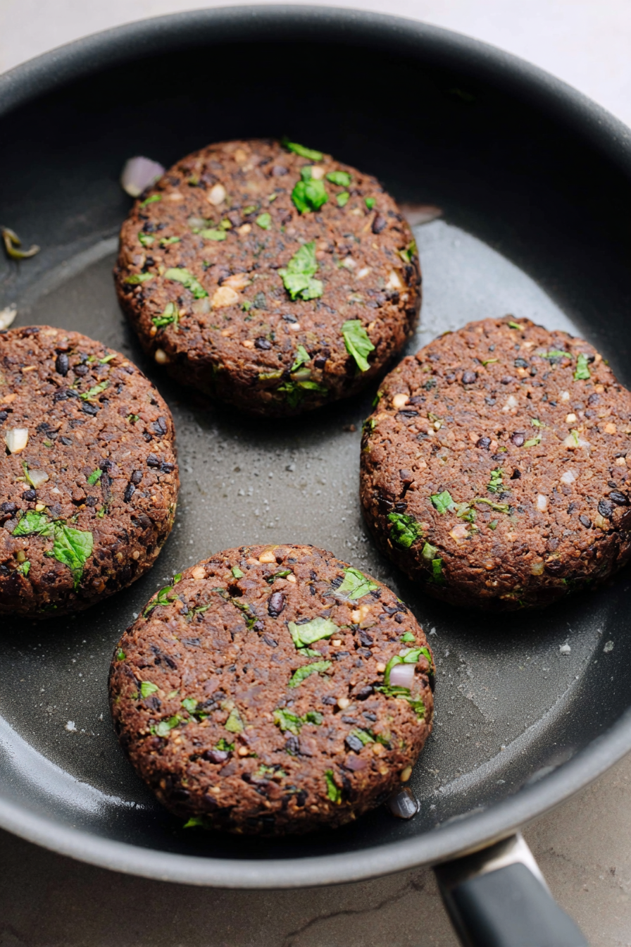 The Perfect Vegan Black Bean Burgers Recipe