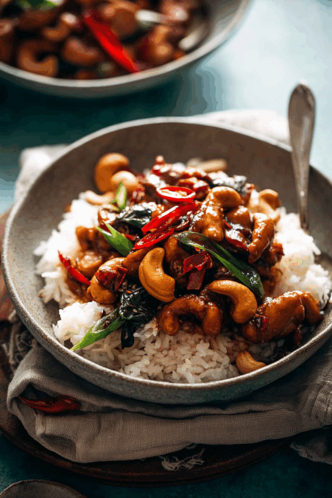 Yummy Thai Cashew Chicken Stir-Fry Yummy Thai Cashew Chicken Stir-Fry