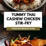 Yummy Thai Cashew Chicken Stir-Fry