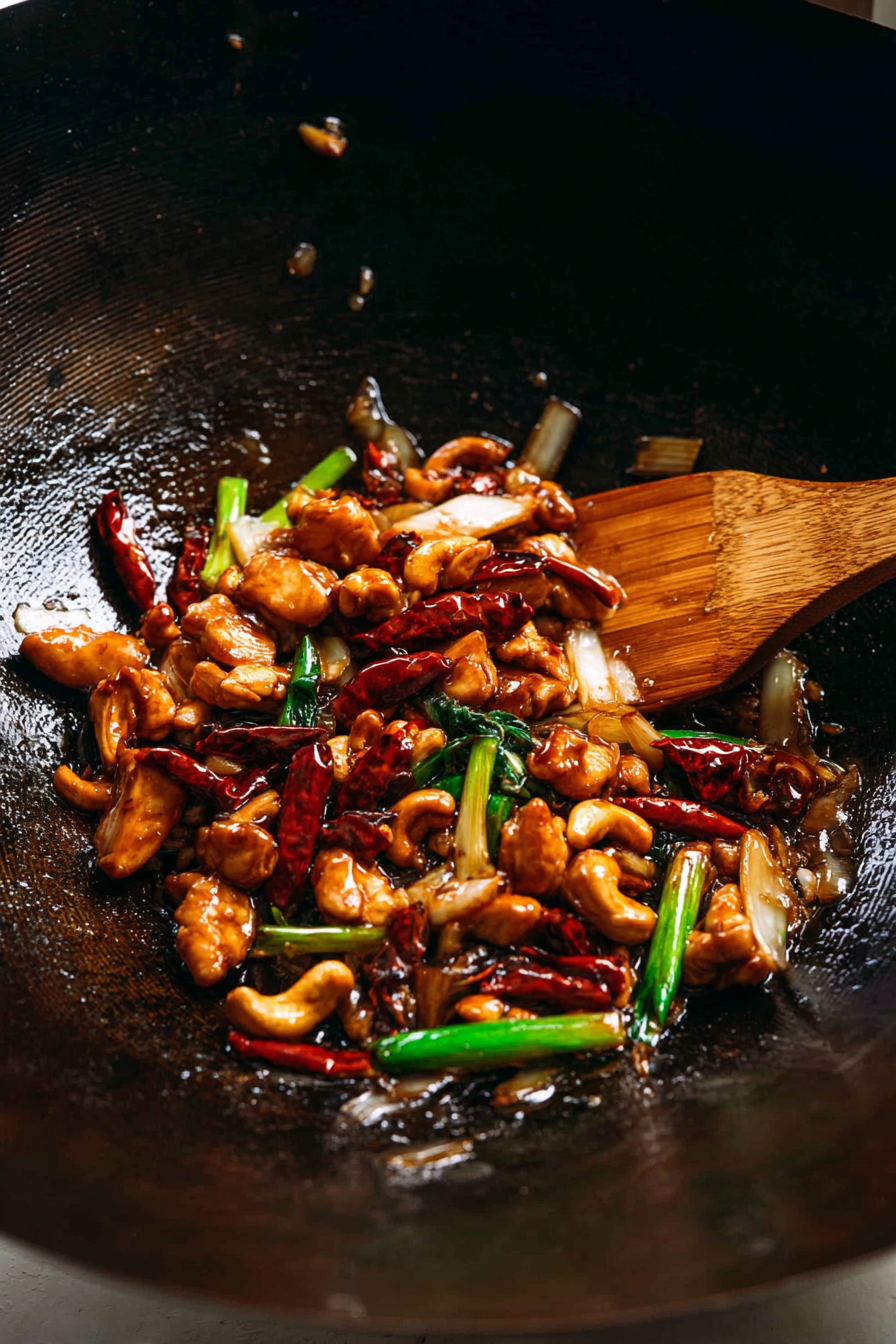 Yummy Thai Cashew Chicken Stir-Fry
