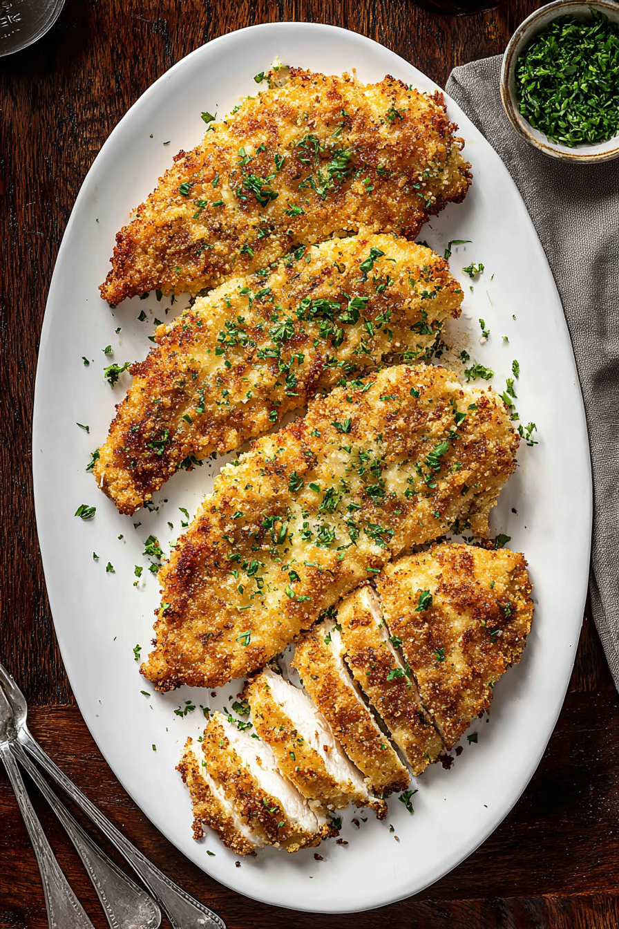 Baked Mayonnaise Parmesan Chicken