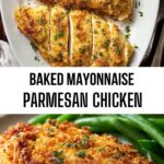 Baked Mayonnaise Parmesan Chicken