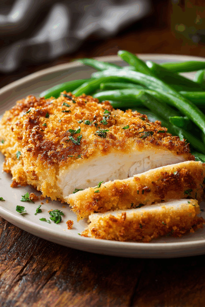 Baked Mayonnaise Parmesan Chicken