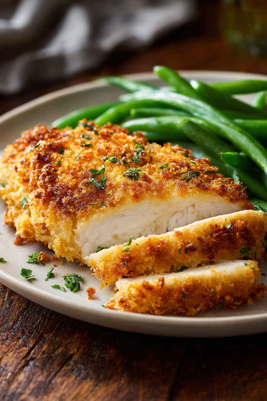 Baked Mayonnaise Parmesan Chicken 7