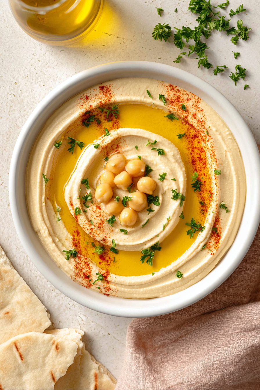 Classic Creamy Hummus Recipe