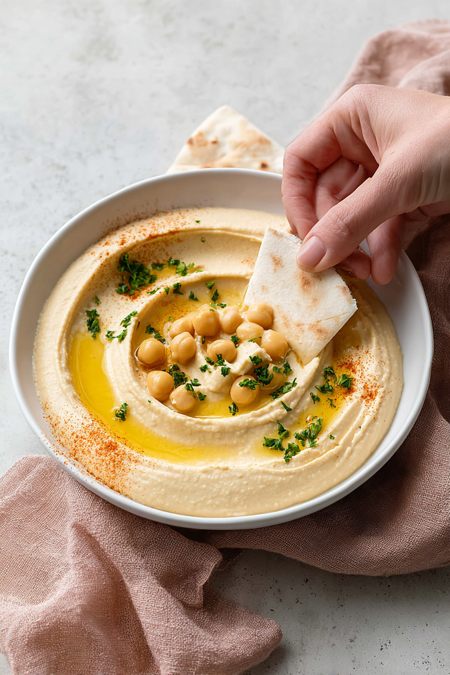 Classic Creamy Hummus Recipe