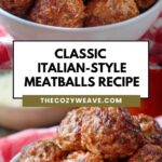 Classic Italian-Style Meatballs Recipe