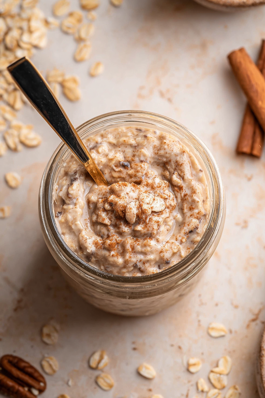 Creamy Banana Bread Overnight Oats Creamy Banana Bread Overnight Oats