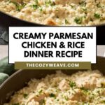 Creamy Parmesan Chicken & Rice