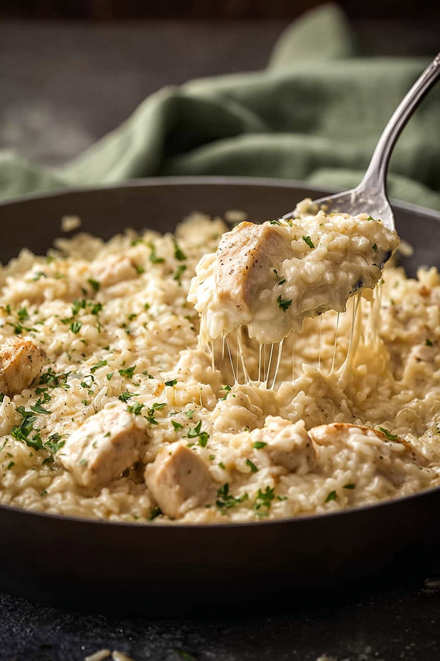 Creamy Parmesan Chicken & Rice Dinner Recipe 4