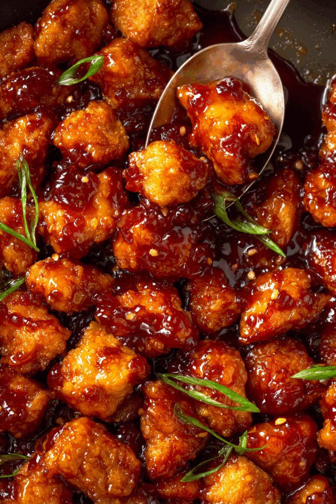 Firecracker Chicken Over Rice
