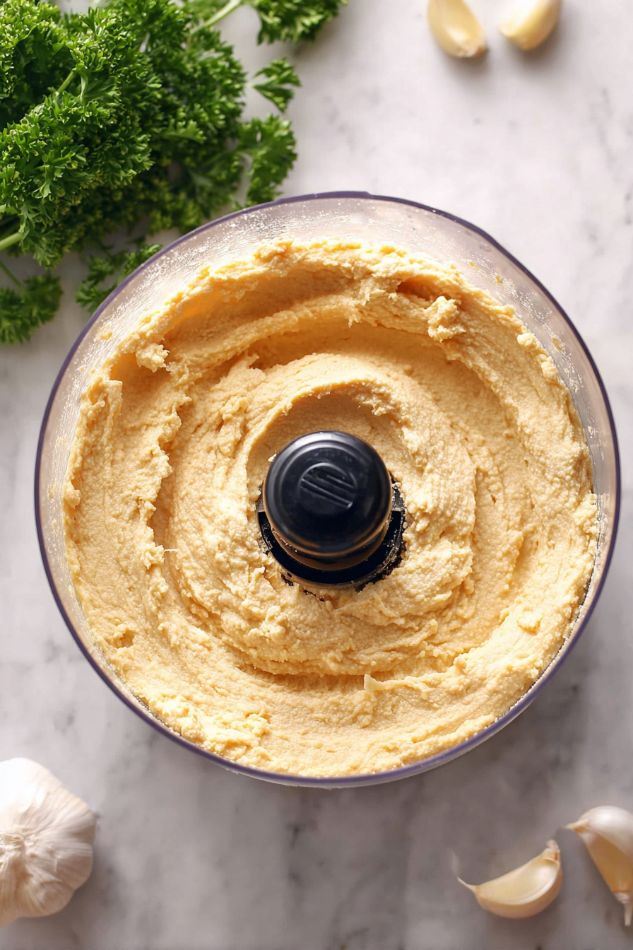 Easy Creamy Hummus Without Tahini