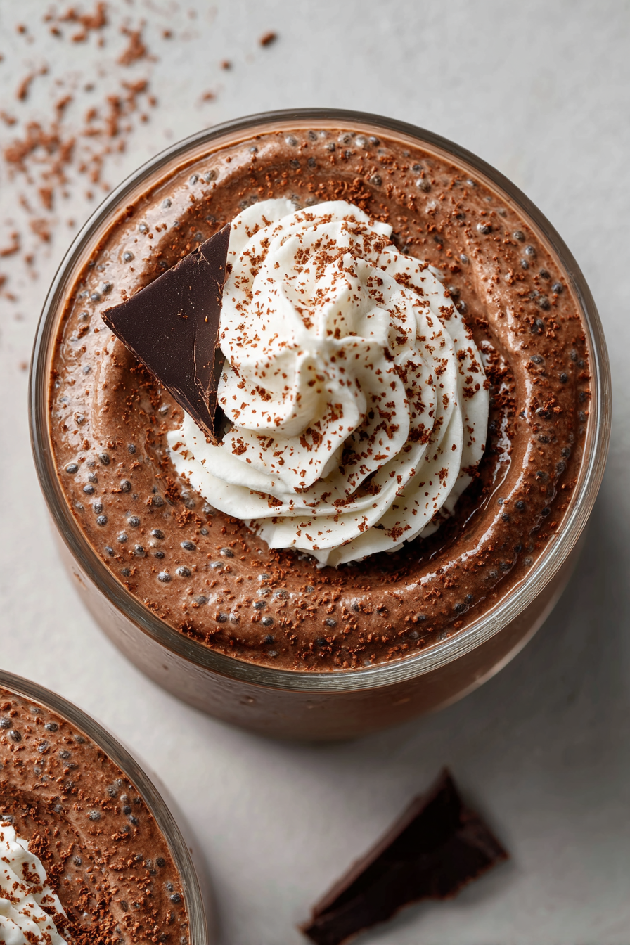 Easy Delicious High-Protein Chocolate Chia Pudding Easy Delicious High-Protein Chocolate Chia Pudding