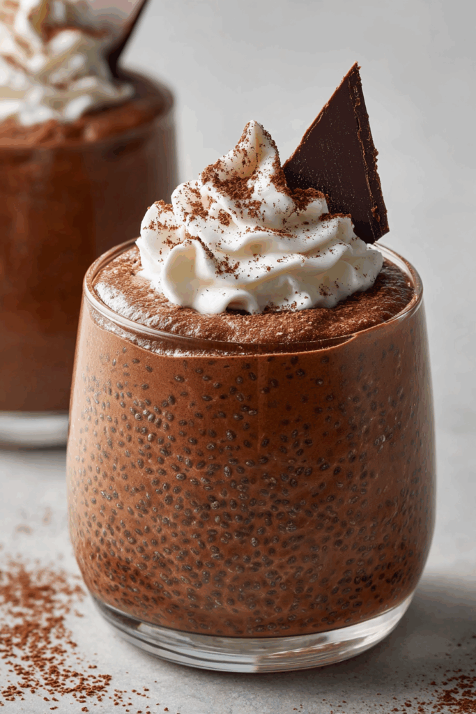 Easy Delicious High-Protein Chocolate Chia Pudding