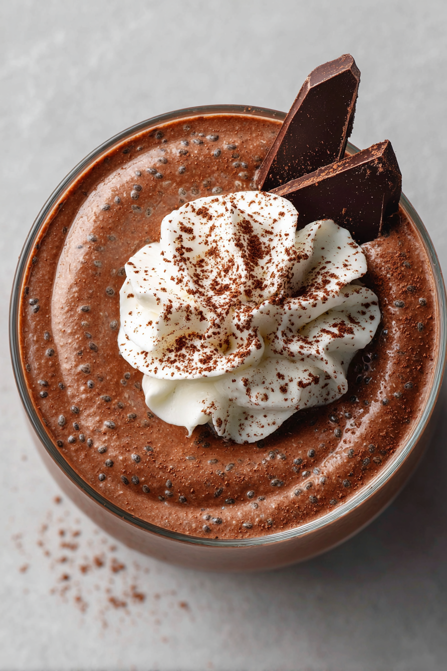 Easy Delicious High-Protein Chocolate Chia Pudding Easy Delicious High-Protein Chocolate Chia Pudding