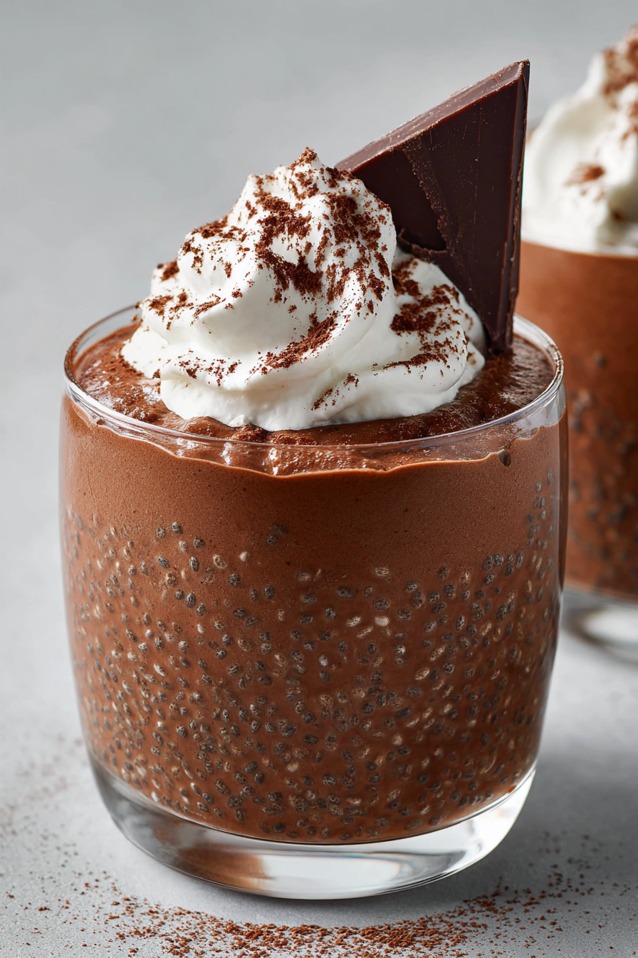 Easy Delicious High-Protein Chocolate Chia Pudding Easy Delicious High-Protein Chocolate Chia Pudding