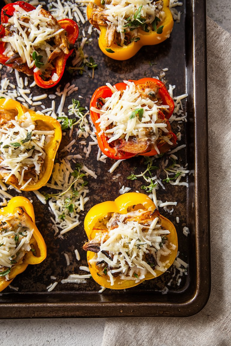 Easy Delicious Italian Stuffed Peppers Easy Delicious Italian Stuffed Peppers