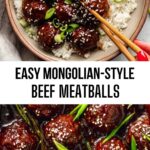 Easy Mongolian-Style Beef Meatballs