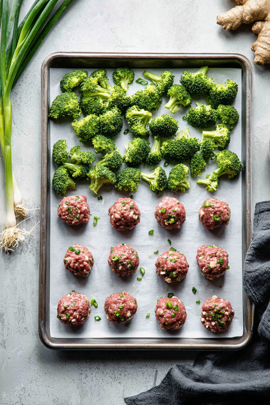 Easy Mongolian-Style Beef Meatballs