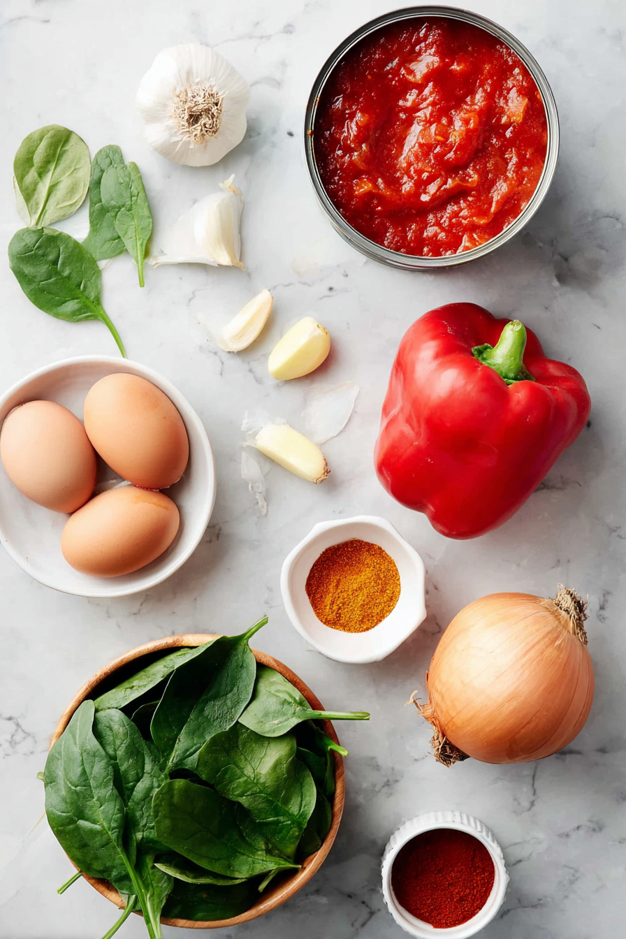 Easy Yummy Skillet Shakshuka with Eggs Easy Yummy Skillet Shakshuka with Eggs