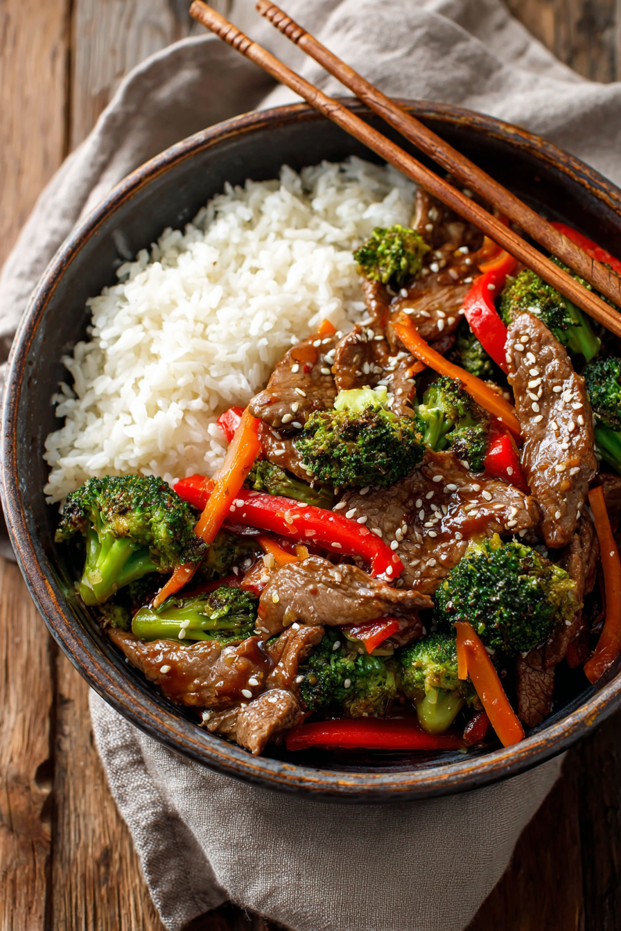 Easy 25-Minute Beef & Broccoli Stir Fry