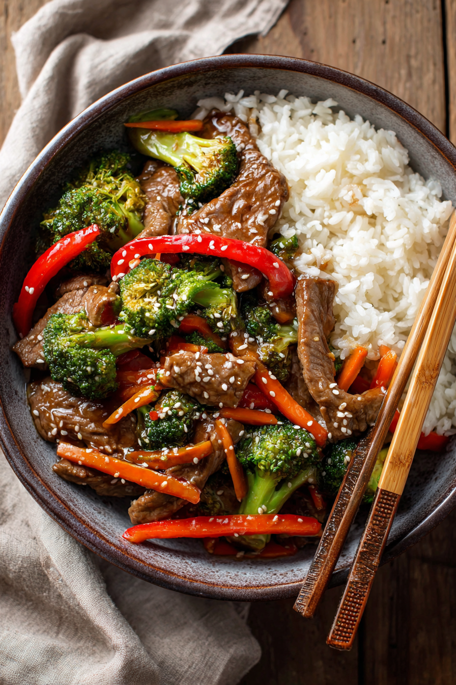 Easy 25-Minute Beef & Broccoli Stir Fry