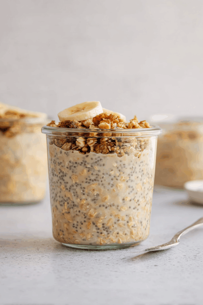 Fast Easy Brown Sugar Overnight Oats