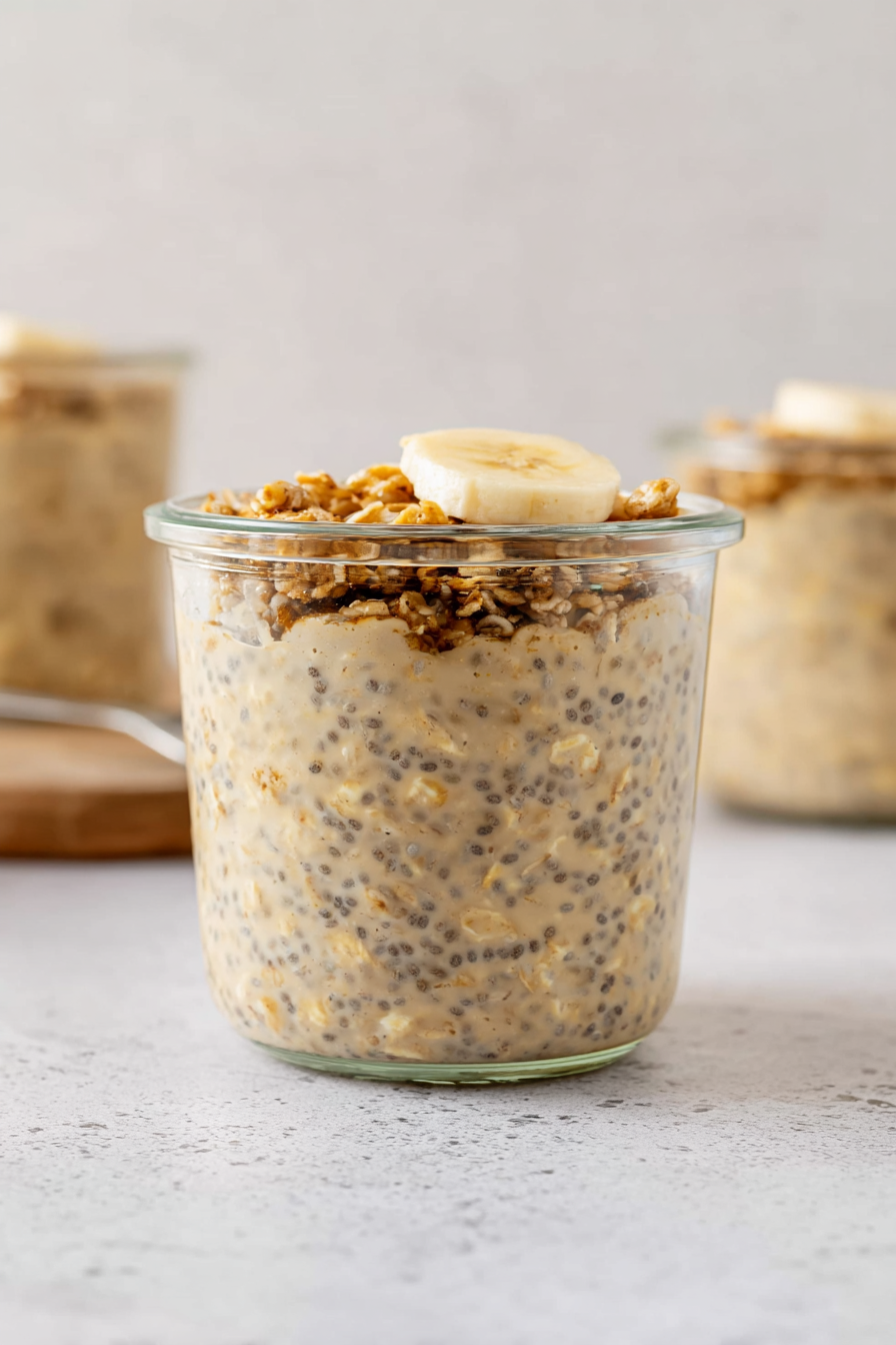 Fast Easy Brown Sugar Overnight Oats