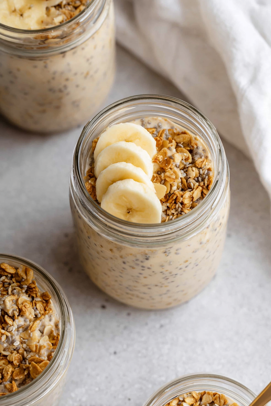 Fast Easy Brown Sugar Overnight Oats