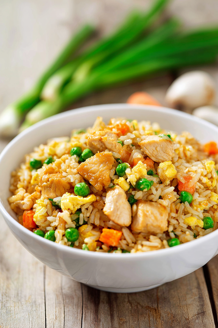 Homemade Chicken Fried Rice 3