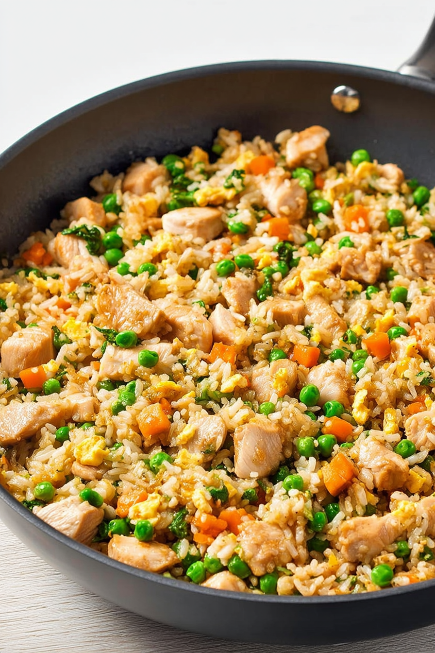 Homemade Chicken Fried Rice