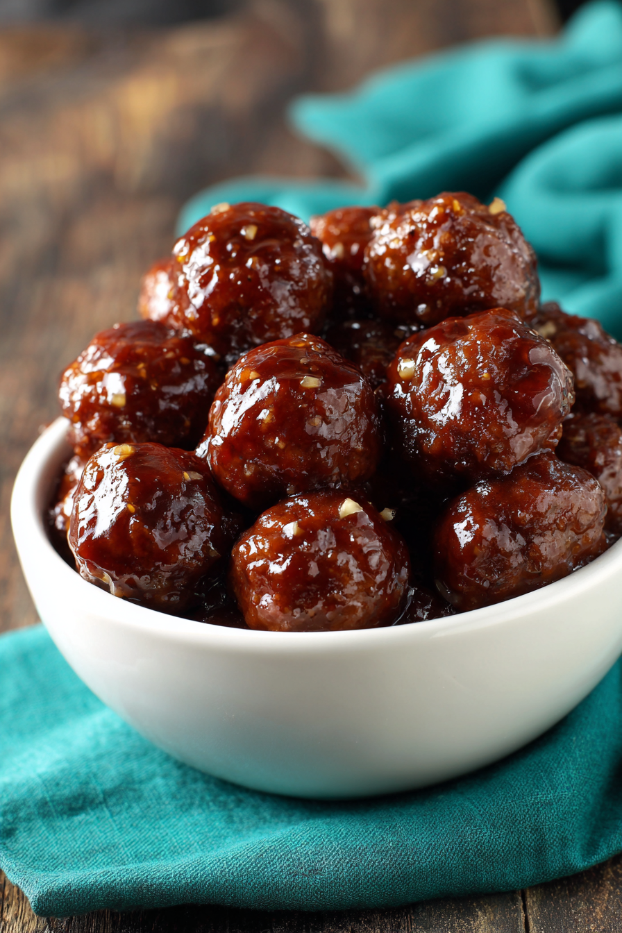 How To Make Slow Cooker Honey Garlic Meatballs