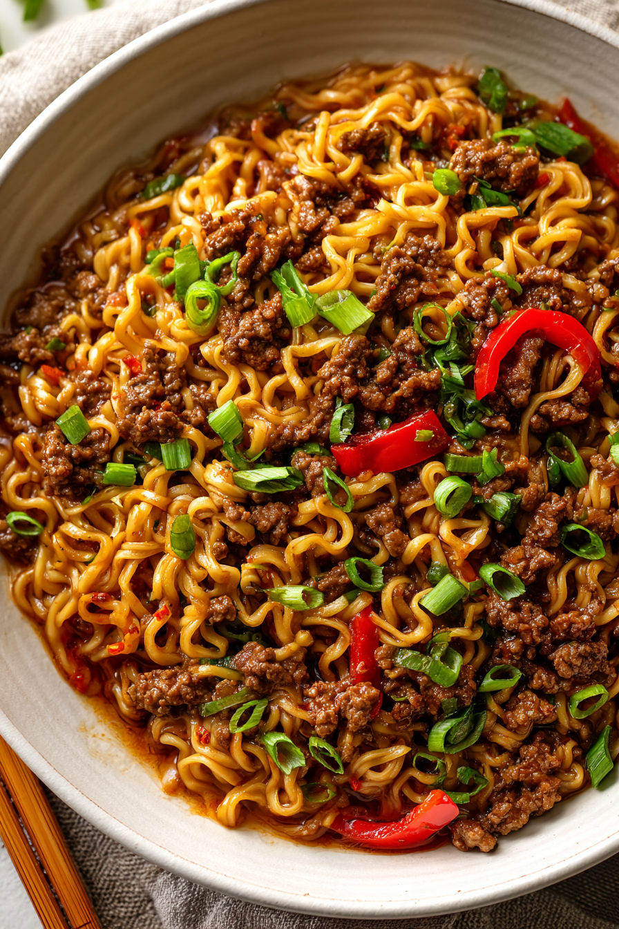 Juicy Beef Ramen Noodles Stir Fry Juicy Beef Ramen Noodles Stir Fry