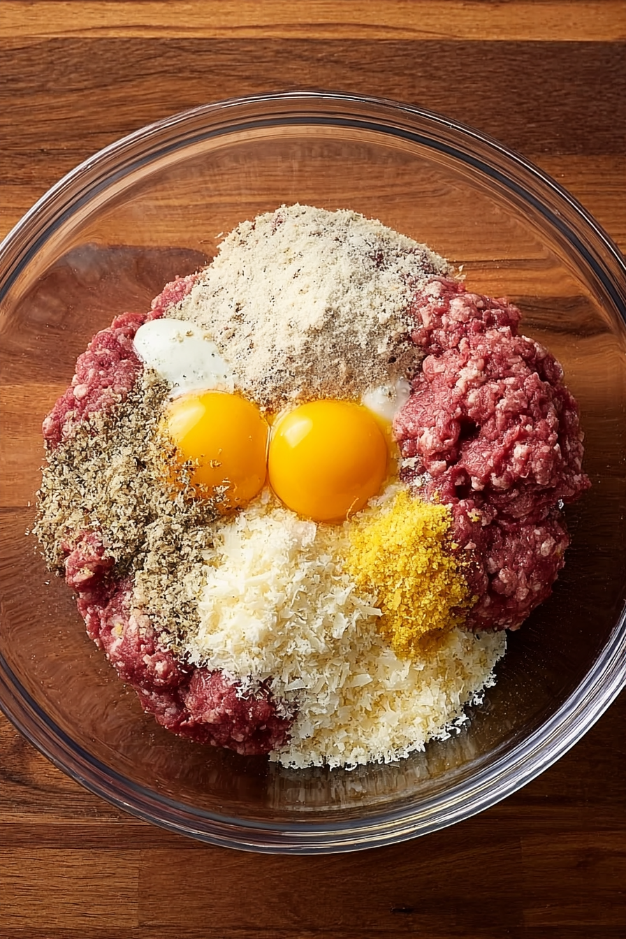 Juicy Oven-Baked Beef Meatballs