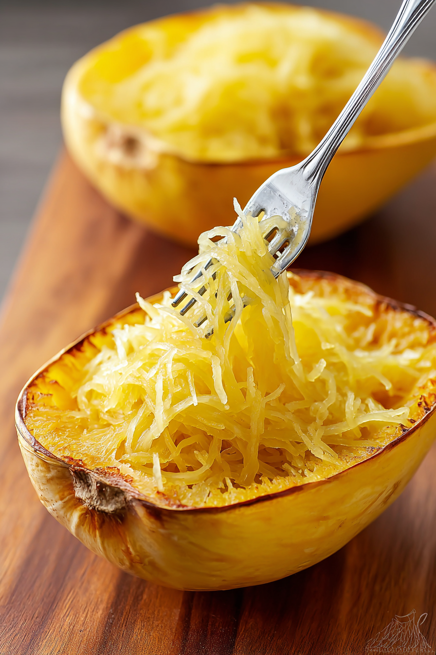 Quick & Easy Oven-Baked Spaghetti Squash Recipe