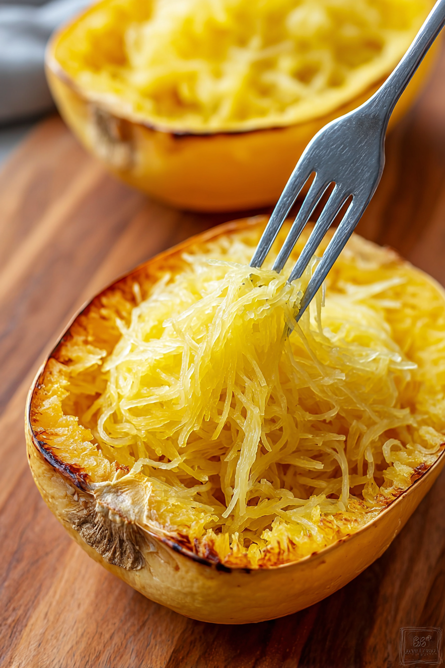 Quick & Easy Oven-Baked Spaghetti Squash Recipe