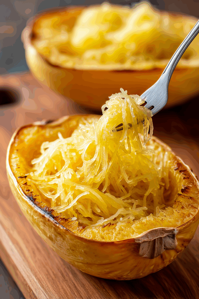 Quick & Easy Oven-Baked Spaghetti Squash Recipe Quick & Easy Oven-Baked Spaghetti Squash Recipe