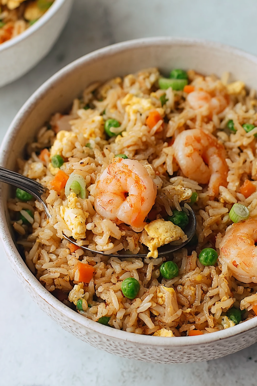 Restaurant-Style Shrimp Fried Rice