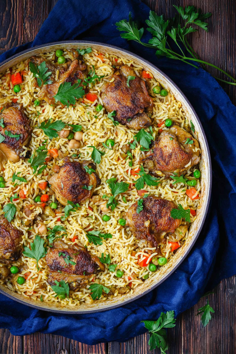 Simple & Hearty One-Pot Chicken and Rice 3