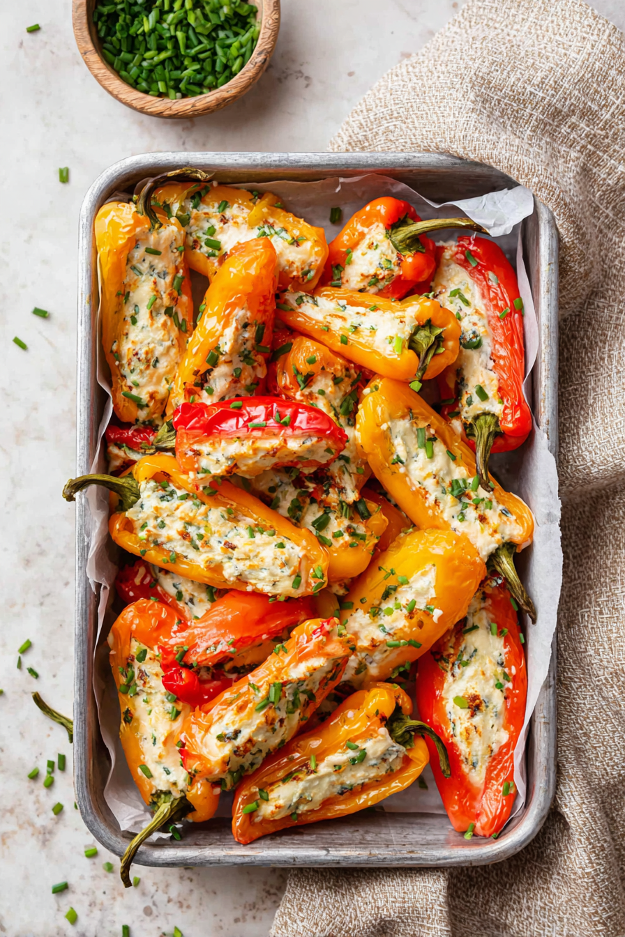 The Best Cream Cheese–Filled Mini Sweet Peppers